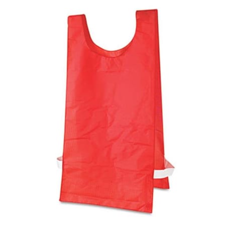Champion Sports Champion Sport NP1RD Heavyweight Pinnies  Nylon  One Size  Red  12 per Pack NP1RD